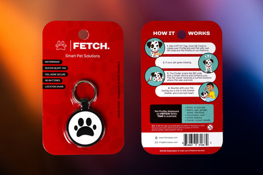 FETCH™ Smart Digital Pet ID Tag